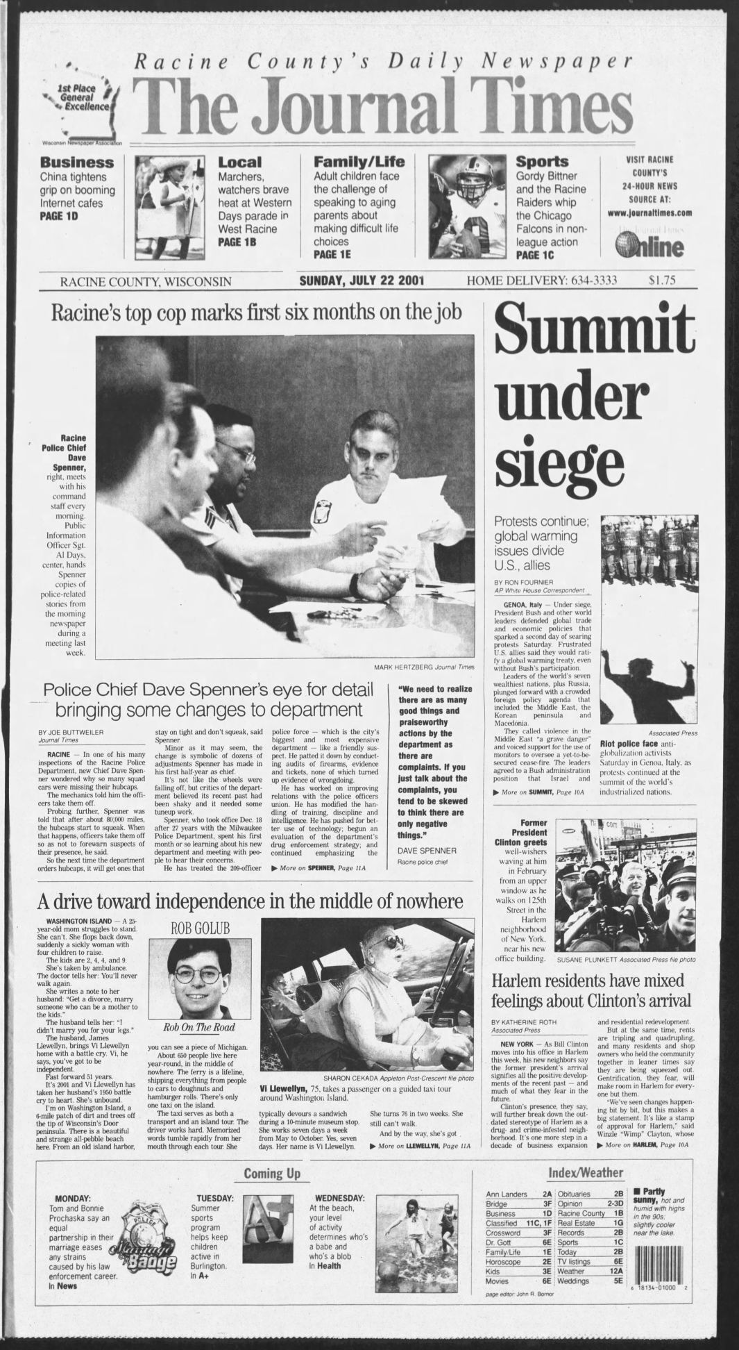 July 22, 2001